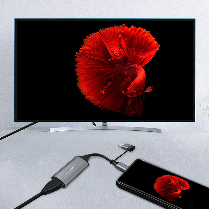 Qoltec HDMI-Adapter 53789
