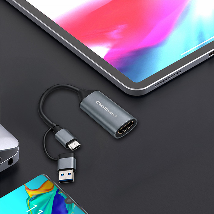 Qoltec HDMI-Adapter 53789