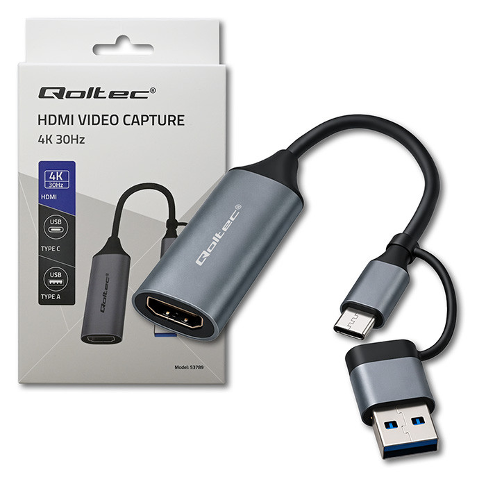 Qoltec HDMI-Adapter 53789