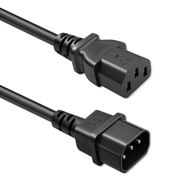 Qoltec Netzkabel 54632 | 2m | 3x1.00mm²