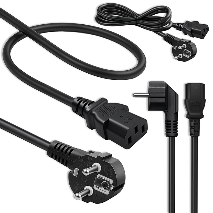 Qoltec Netzkabel 54616 | 1.5m | 3x0.50mm²