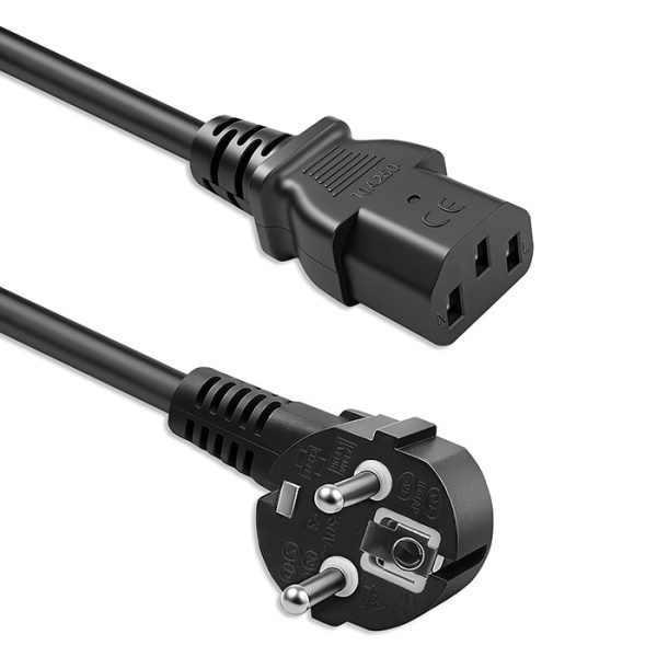 Qoltec Netzkabel 54622 | 2.5m | 3x1.00mm²
