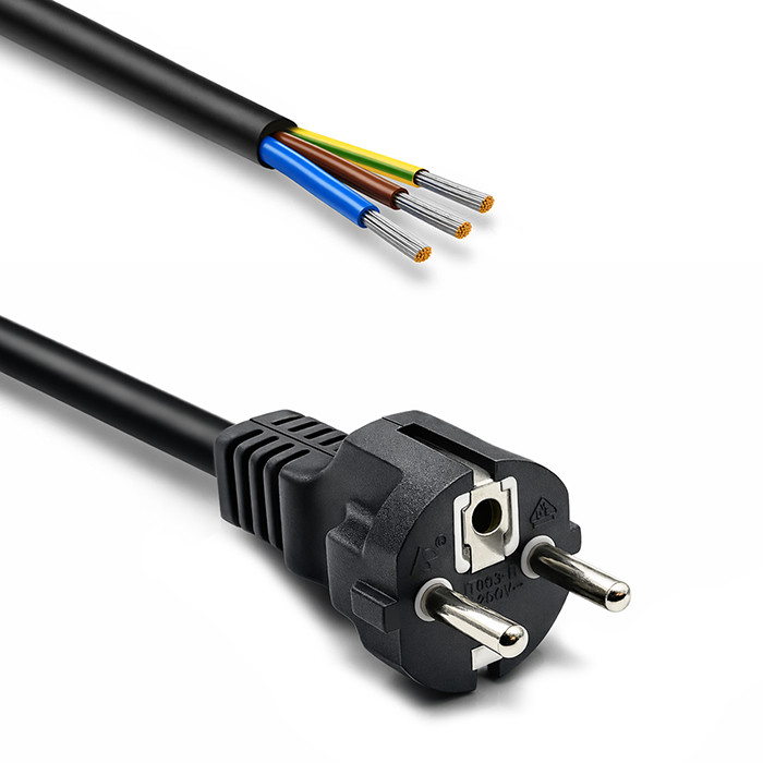 Qoltec Netzkabel 54598 | 1.8 m | 3x1.50 mm²