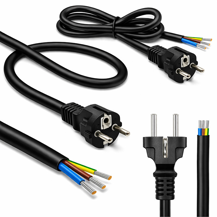 Qoltec Netzkabel 54598 | 1.8 m | 3x1.50 mm²