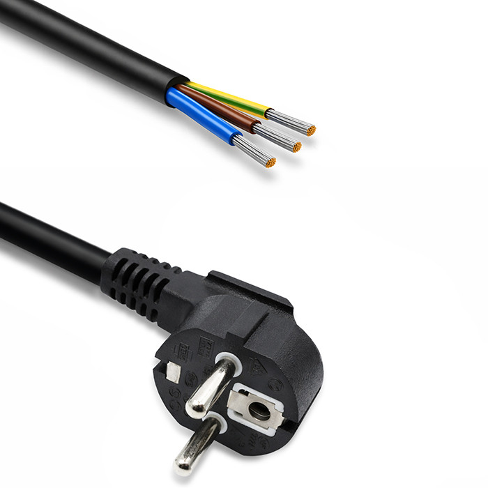 Qoltec Netzkabel 54611 | 3 m | 3x1.50 mm²