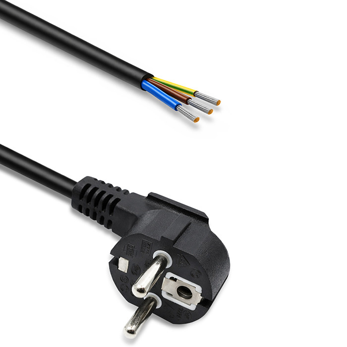 Qoltec Netzkabel 54610 | 3m | 3x0.75 mm²
