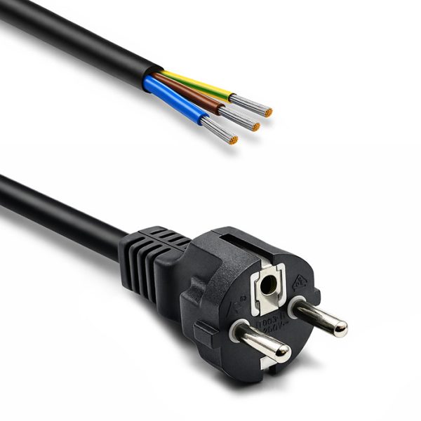 Qoltec Netzkabel 54606 | 3 m | 3x1.50 mm²
