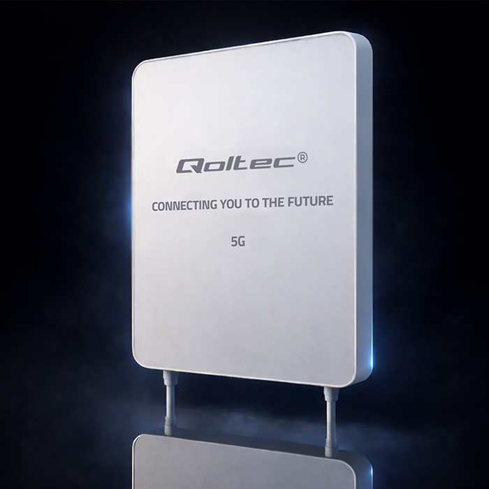 Qoltec LTE-Antenne 57064 | 16dBi | 3800MHz | 3m | 3300-3800MHz