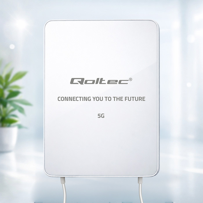 Qoltec LTE-Antenne 57064 | 16dBi | 3800MHz | 3m | 3300-3800MHz