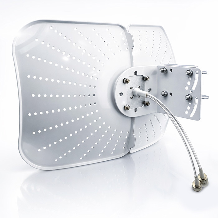 Qoltec LTE-Antenne 57063 | 2700 MHz | 4200 MHz | 5m | 2x19dBi