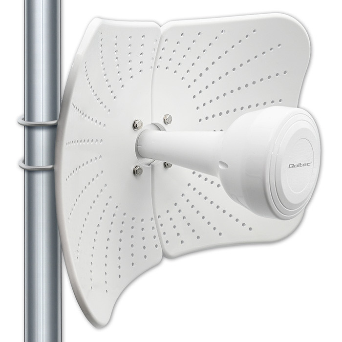 Qoltec LTE-Antenne 57063 | 2700 MHz | 4200 MHz | 5m | 2x19dBi