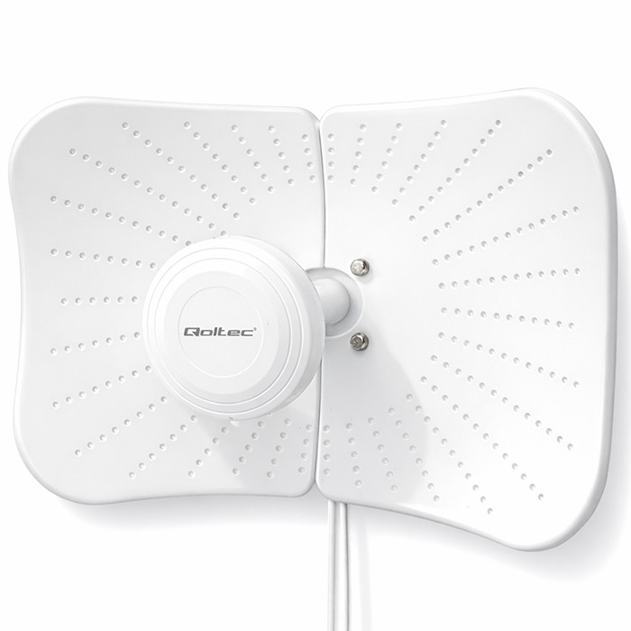 Qoltec LTE-Antenne 57063 | 2700 MHz | 4200 MHz | 5m | 2x19dBi