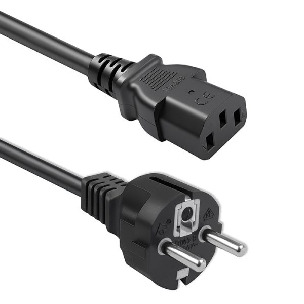 Qoltec Netzkabel 50369 | 2.5m | 3x1.00mm²