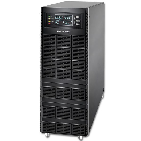 Qoltec Online-USV 52284 | 10kVA | 10000W | LCD | USB