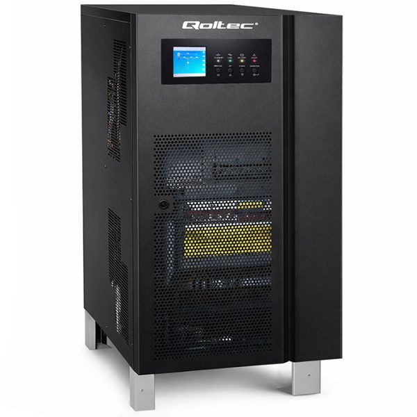 Qoltec Dreiphasige USV 53985 | 20kVA | 16kW | LCD | USB