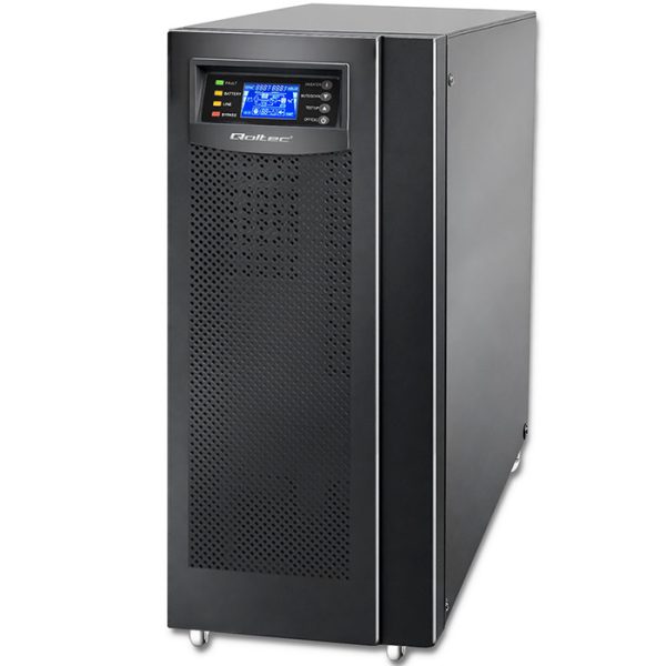 Qoltec Online-USV 53044 | 10kVA | 8kW | LCD | USB
