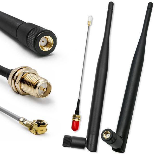 Qoltec WLAN-Antenne 57046 | 2.5 GHz | 5.8 GHz | 5dBi | 5.1/5.8 GHz