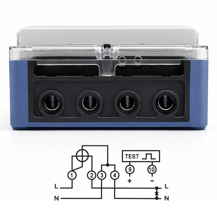 Qoltec Strommessgerät 50924 | 230V | LCD
