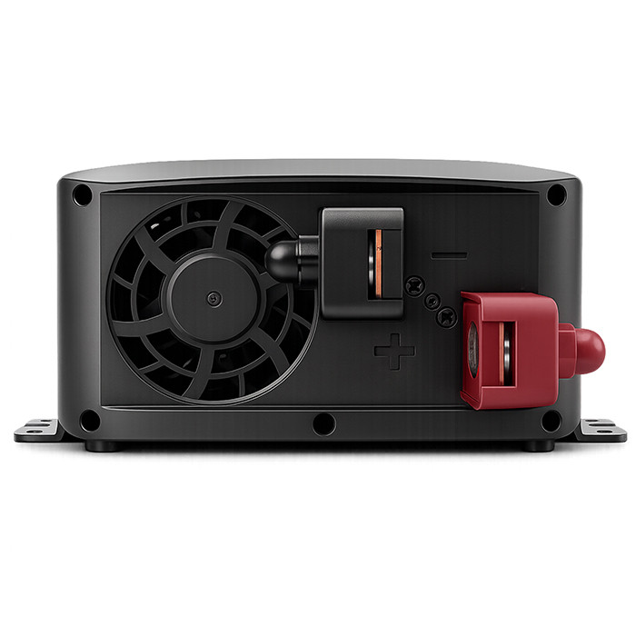 Qoltec Reiner-Sinus-Wechselrichter 52687 | 12V | 230V | 600W | 300/600W | LCD | USB