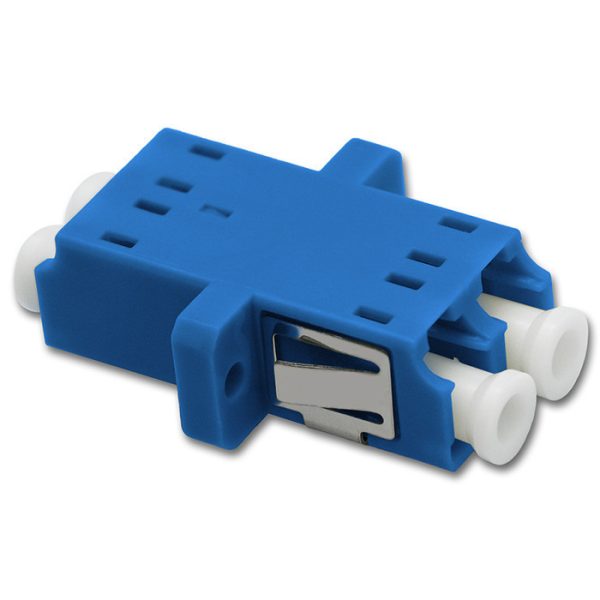 Qoltec Adapter Glasfaser LC/UPC | Duplex | Singlemode