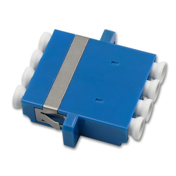 Qoltec Adapter Glasfaser LC/UPC | Quad | Singlemode