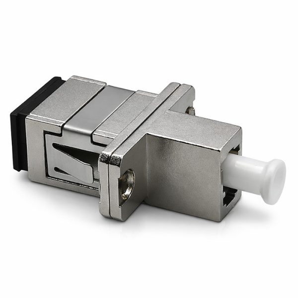 Qoltec Adapter Glasfaser-Hybrid LC/UPC - SC/UPC | Simplex | Multimode