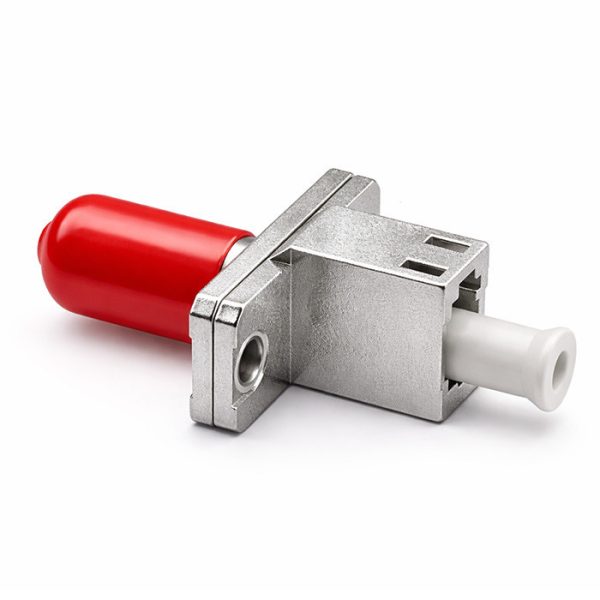 Qoltec Adapter Glasfaser-Hybrid LC/UPC - ST/UPC | Simplex | Multimode