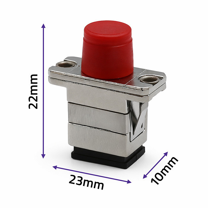 Qoltec Adapter Glasfaser-Hybrid SC/UPC - FC/UPC | Simplex | Multimode