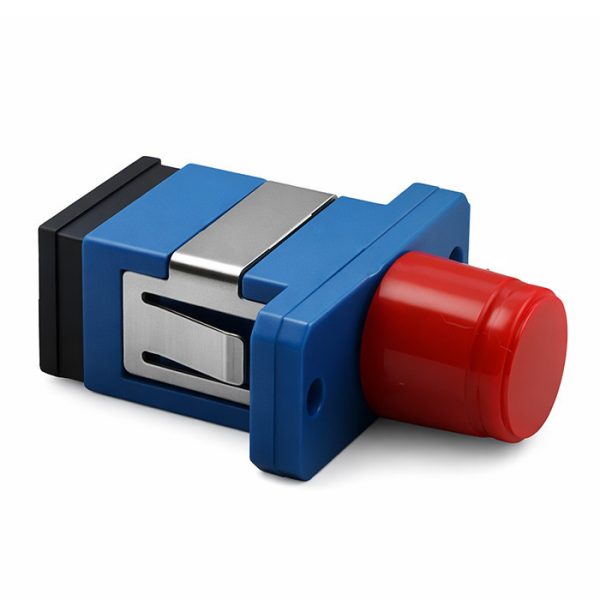 Qoltec Adapter Glasfaser-Hybrid SC/UPC - ST/UPC | Simplex | Multimode