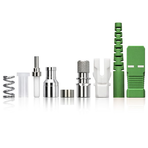 Qoltec Glasfaserstecker SC/APC | Singlemode | 3.0mm