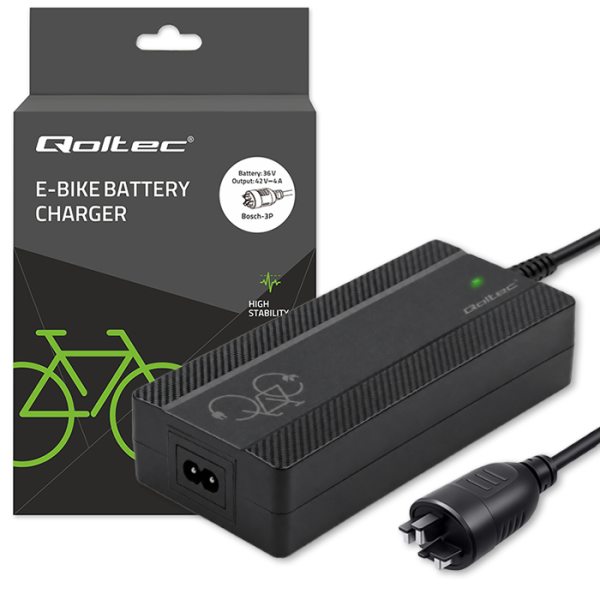 Qoltec E-Bike-Ladegerät 52427 | 36V | 42V | 4A