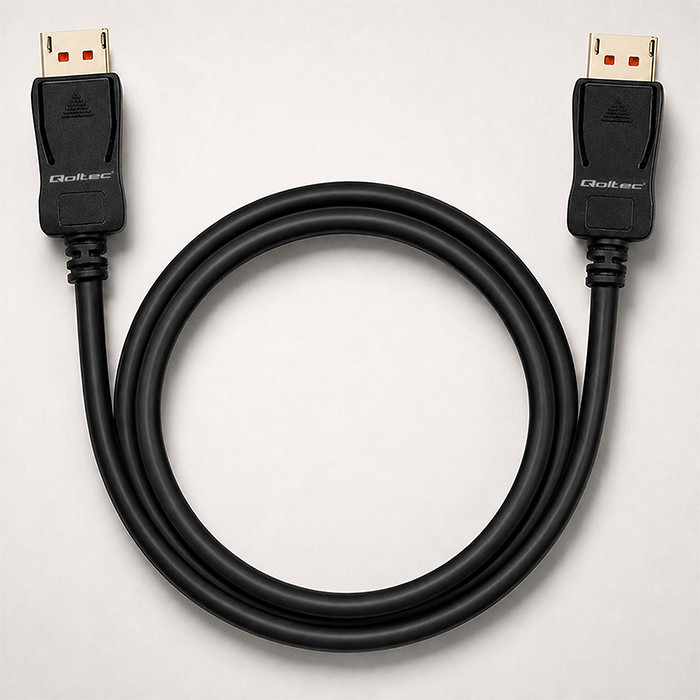 Qoltec DisplayPort-Kabel 52737 | 5m | 8K | 54G