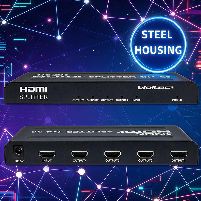 Qoltec HDMI-Splitter 51798