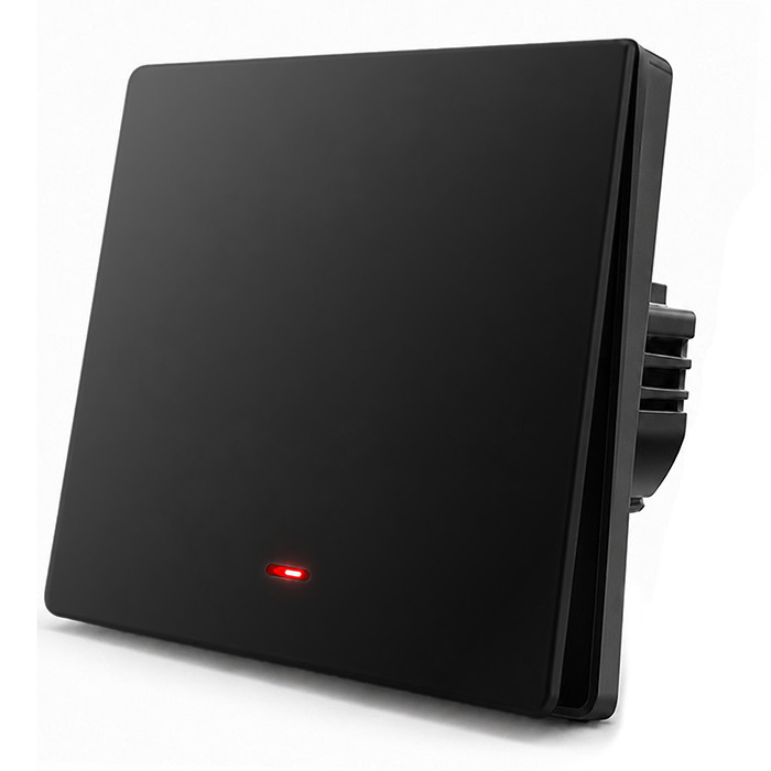 Qoltec WLAN-Lichtschalter 52722 | Schwarz