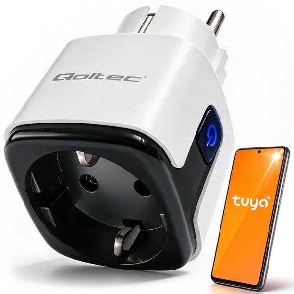 Qoltec Smarte Steckdose 52710 | 16A