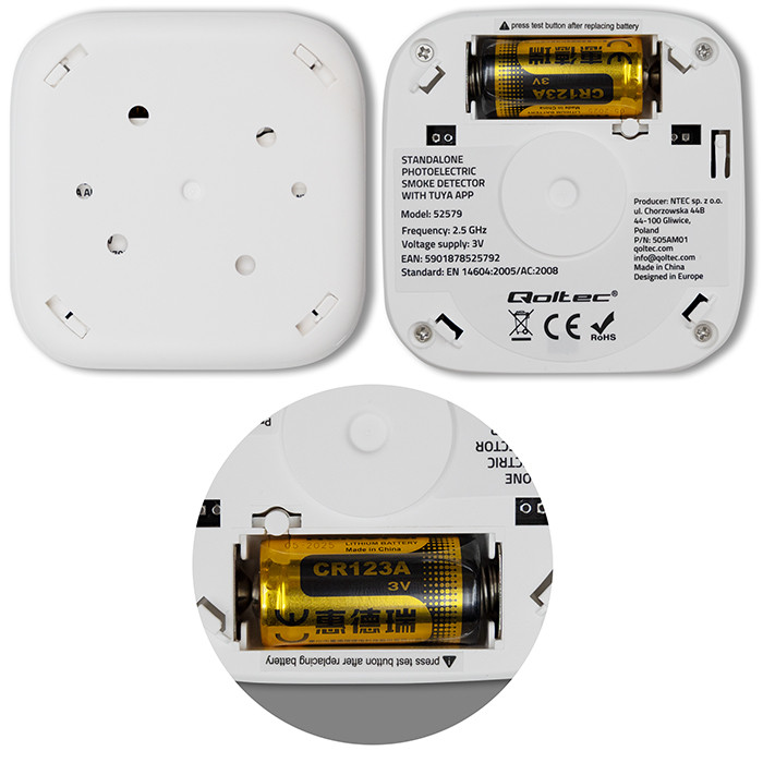Qoltec Rauchmelder 52579