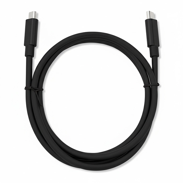 Qoltec USB-C-Kabel 52345 | 2m | Schwarz