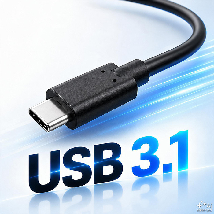 Qoltec USB-C-Kabel 52351 | 2m | Schwarz