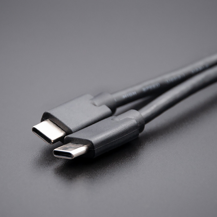 Qoltec USB-C-Kabel 52352 | 2.5m | Schwarz