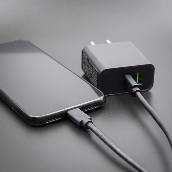 Qoltec USB-C-Kabel 52352 | 2.5m | Schwarz