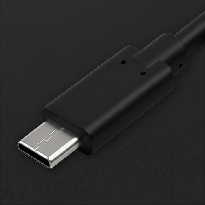 Qoltec USB-C-Kabel 52353 | 3m | Schwarz