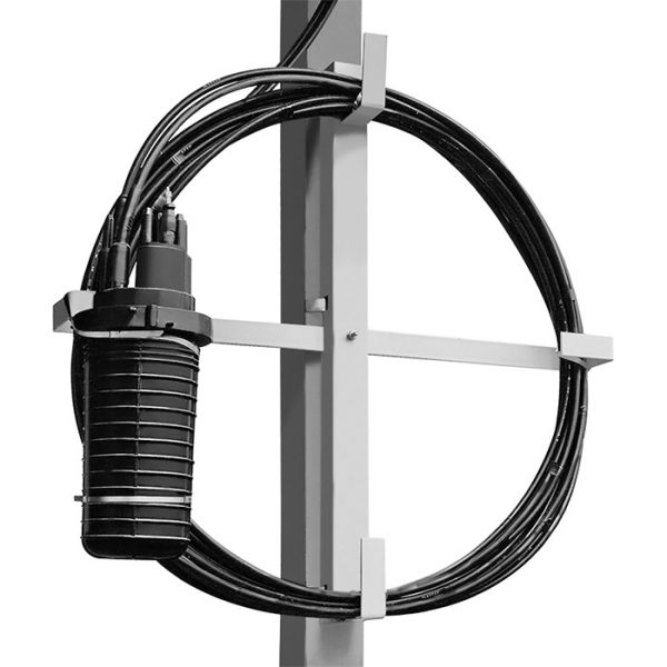 Qoltec Kabelaufbewahrungsregal/Organizer | max. 10"