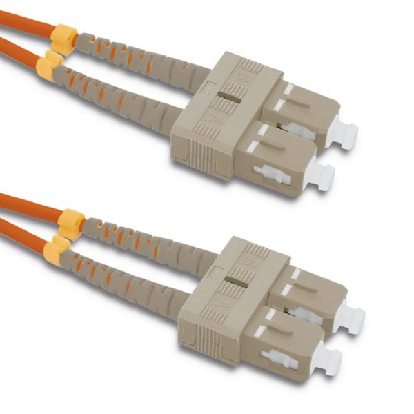 Qoltec Patchkabel Glasfaser SC/UPC - SC/UPC | Multimode | 50/125 | OM2 | Duplex | 2m