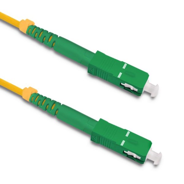 Qoltec Patchkabel Glasfaser SC/APC - SC/APC | Singlemode | 9/125 | G652D | Simplex | 10m
