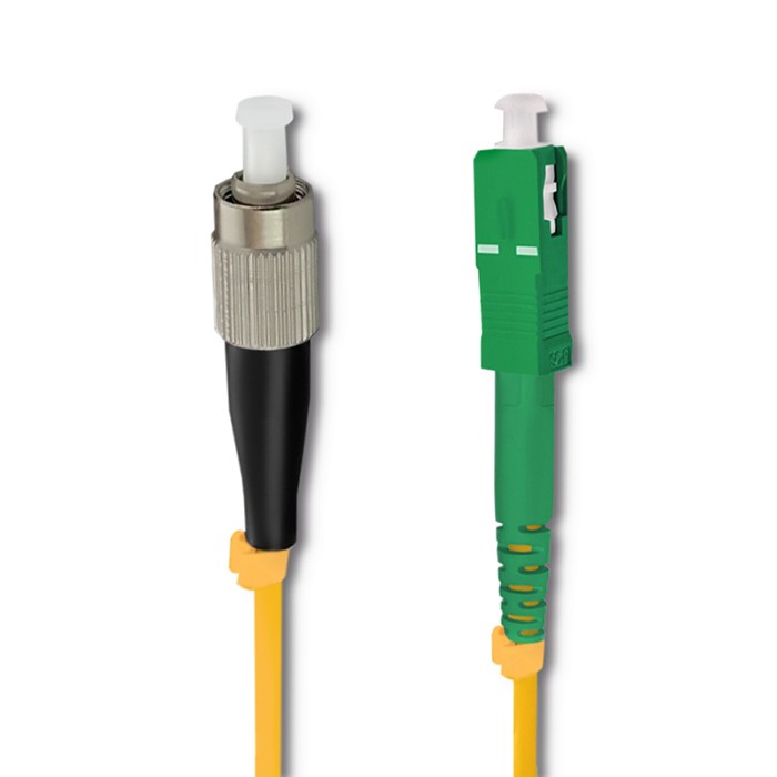 Qoltec Patchkabel Glasfaser FC/UPC - SC/APC | Singlemode | 9/125 | G652D | Simplex | 5m