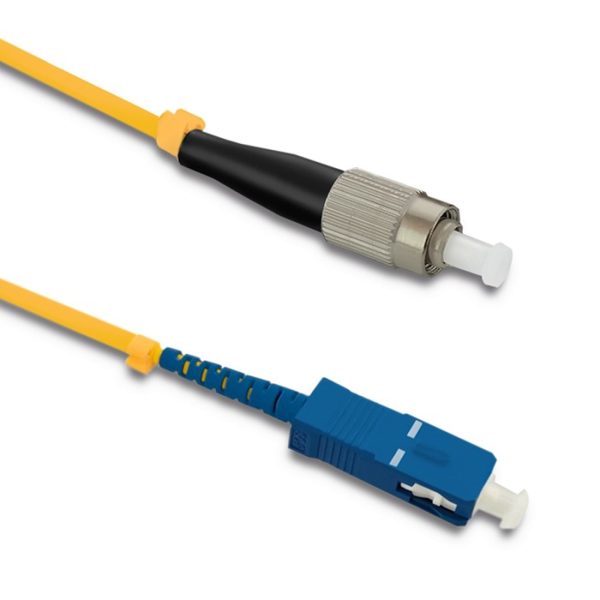 Qoltec Patchkabel Glasfaser FC/UPC - SC/UPC | Singlemode | 9/125 | G652D | Simplex | 10m