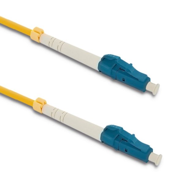 Qoltec Patchkabel Glasfaser LC/UPC - LC/UPC | Singlemode | 9/125 | G652D | Simplex | 0.5m