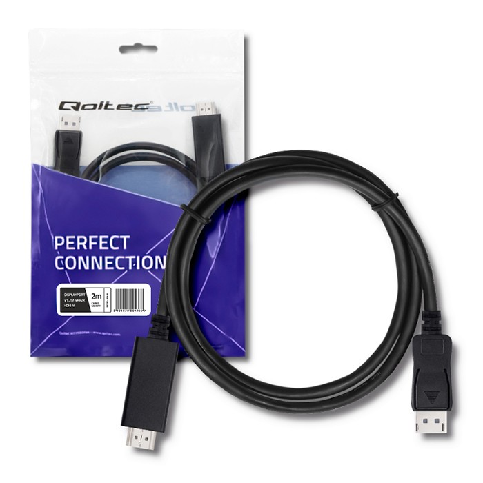 Qoltec HDMI-Adapter 50436 | 2m | 5K