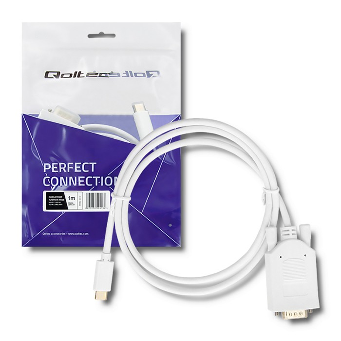 Qoltec USB-C-Kabel 50418 | 1m