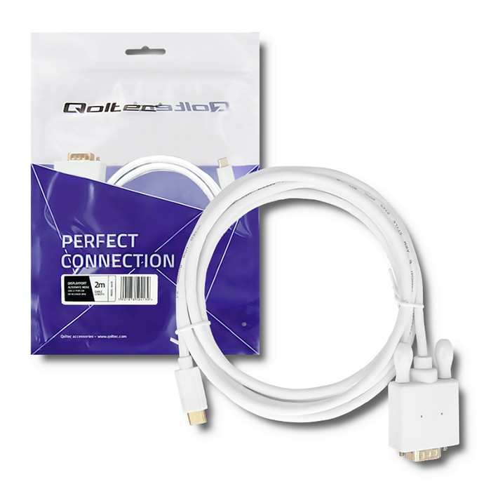 Qoltec USB-C-Kabel 50419 | 2m